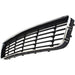 2006-2011 Chevrolet Impala Lower Grille Chrome Frame With Black Horizontal Bars Exclude Ss Model - GM1036106-Partify-Painted-Replacement-Body-Parts