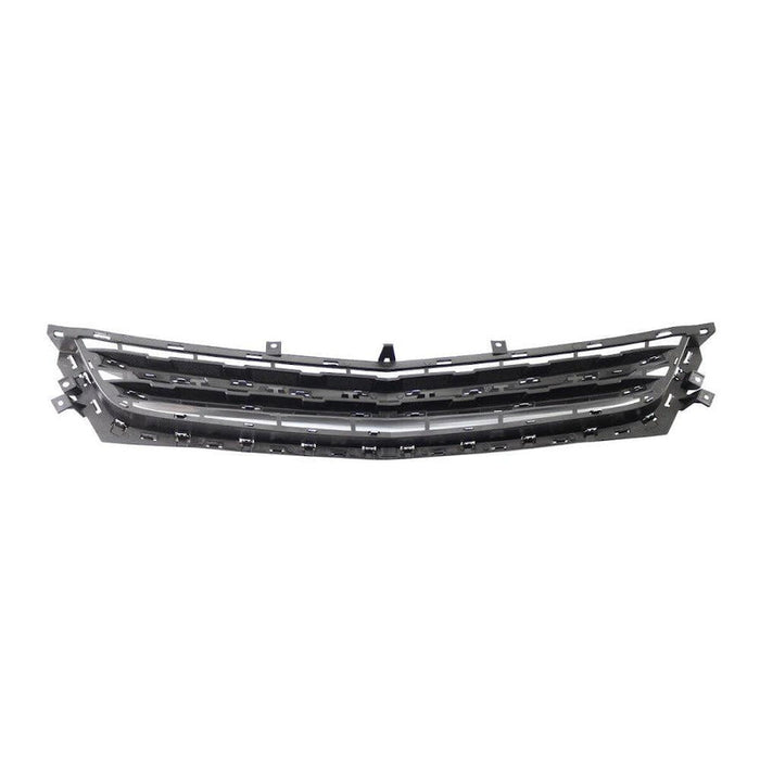 2014-2020 Chevrolet Impala Lower Grille Matte Black With Chrome Molding Ltz Model - GM1036159-Partify-Painted-Replacement-Body-Parts