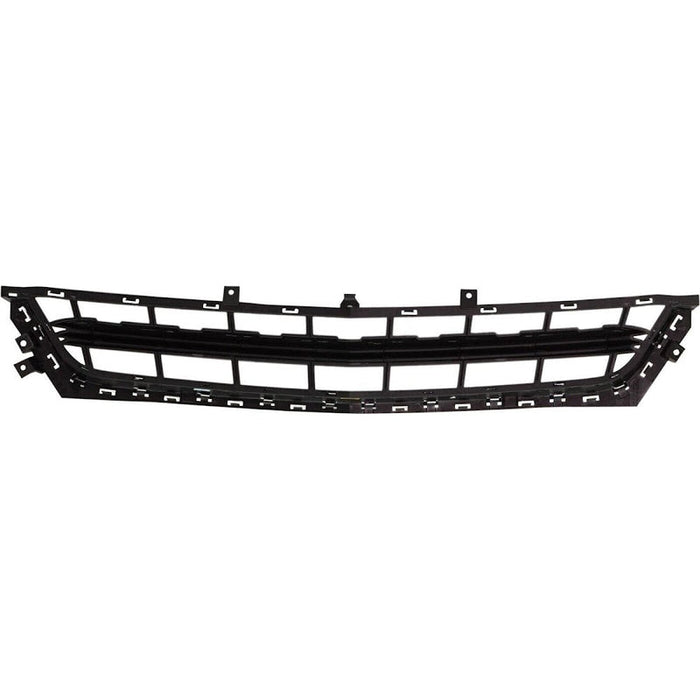 2014-2020 Chevrolet Impala Lower Grille Matte Dark Gray With Chrome Molding Ls/Lt Model - GM1036164-Partify-Painted-Replacement-Body-Parts