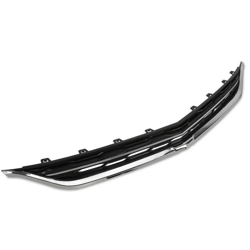 Chevrolet Malibu Upper Grille Black With Chrome Moulding Without Adaptive Cruise - GM1200730-Partify Canada