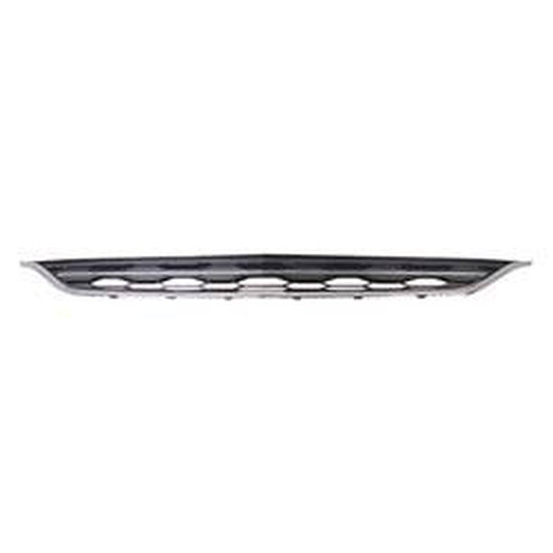 Chevrolet Malibu Upper Grille Black With Chrome Moulding Without Adaptive Cruise - GM1200730-Partify Canada