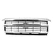2015-2019 Chevrolet Pickup Chevy Silverado 2500 Grille With Chrome Moulding Matte Dark Gray - GM1200701-Partify-Painted-Replacement-Body-Parts