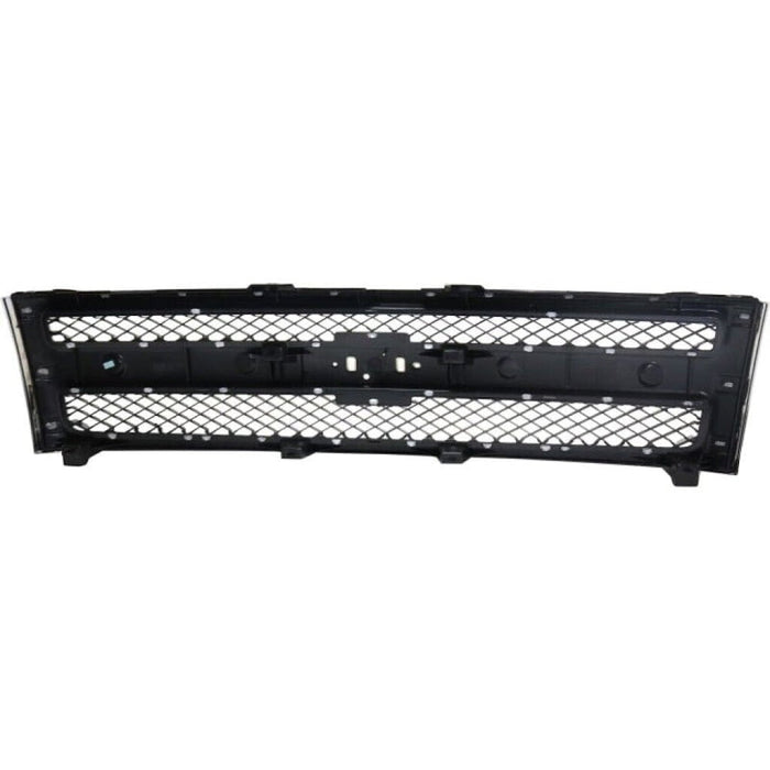 2007-2012 Chevrolet Pickup Chevy Silverado Grille Chrome Black - GM1200572-Partify-Painted-Replacement-Body-Parts