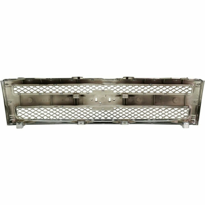 2012-2013 Chevrolet Pickup Chevy Silverado Grille Chrome With Chrome Frame - GM1200655-Partify-Painted-Replacement-Body-Parts