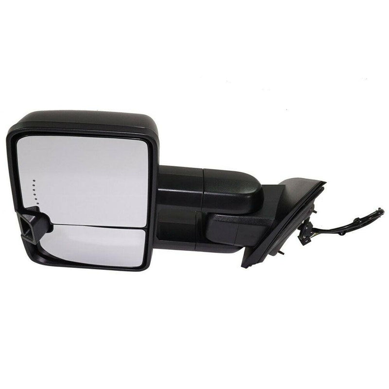 Chevrolet Silverado 1500 Legacy Driver Side Door Mirror Power Heated Tow Type With Side Marker/In-Glass Turn Signal/Cargo Spotlight - GM1320511-Partify Canada
