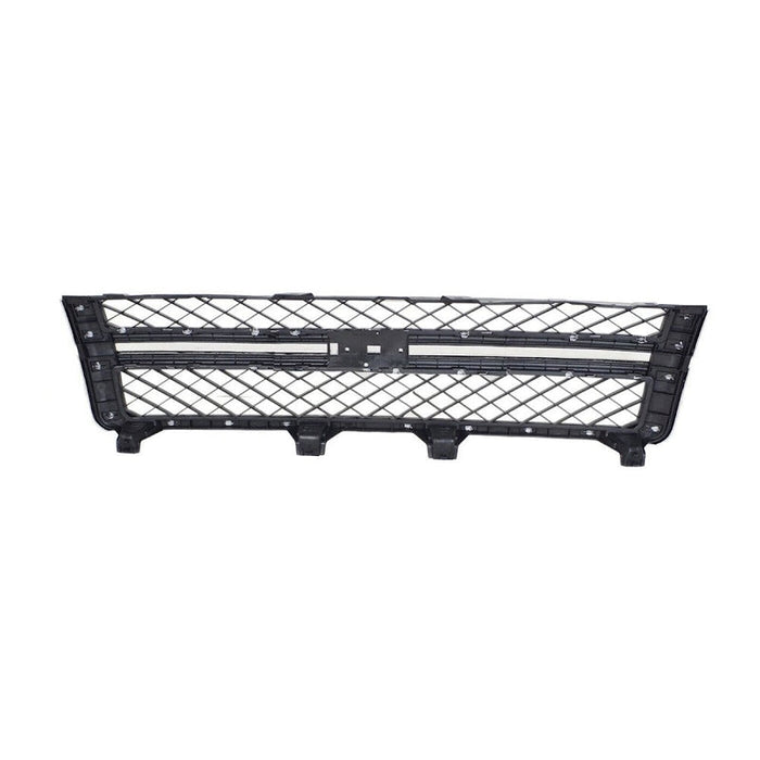 2011-2014 Chevrolet Silverado 2500/3500 Grille Matte Dark Gray With Chrome Moulding - GM1200639-Partify-Painted-Replacement-Body-Parts