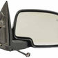 Chevrolet Silverado Passenger Side Door Mirror Power Heated Black - GM1321226-Partify Canada