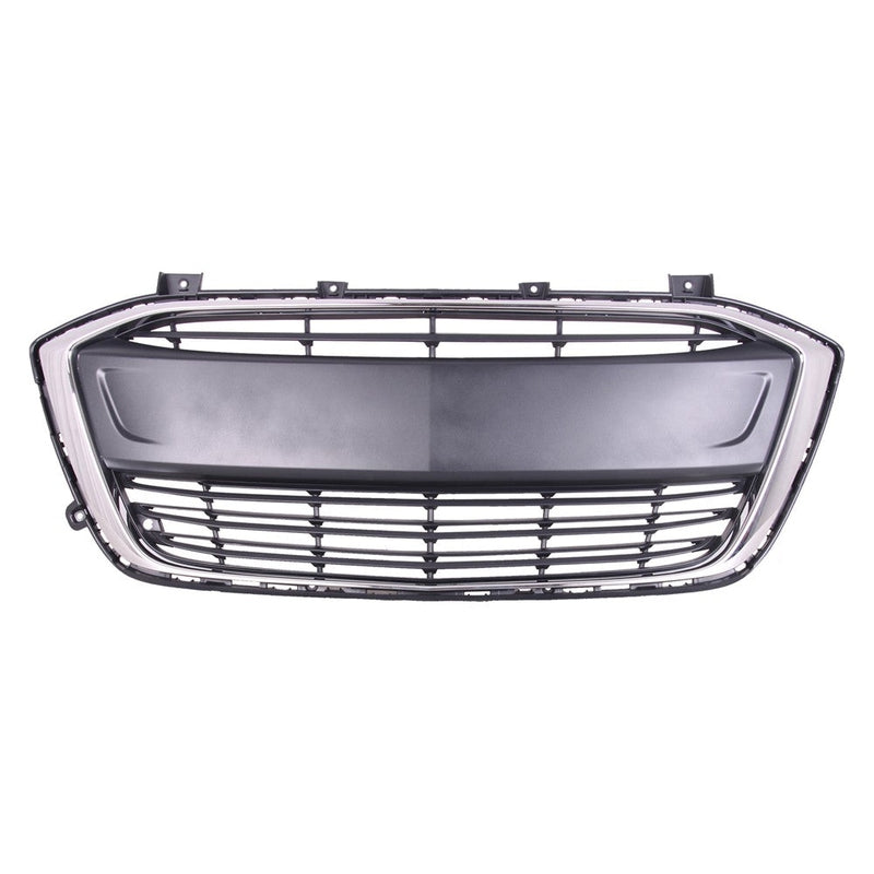 Chevrolet Sonic Hatchback Lower Grille Matte Black With Chrome Moulding Exclude Rs Package - GM1036195