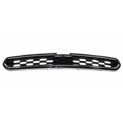 Chevrolet Spark Upper Grille Matte Black With Chrome Moulding With Fog Lamp Hole - GM1200660-Partify Canada