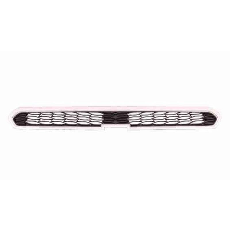 Chevrolet Spark Upper Grille Matte Black With Chrome Moulding Without Fog Hole Ls/Lt - GM1200657-Partify Canada