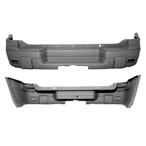 2002-2009 Chevrolet Trailblazer Non LT Rear Bumper - GM1100627-Partify-Painted-Replacement-Body-Parts