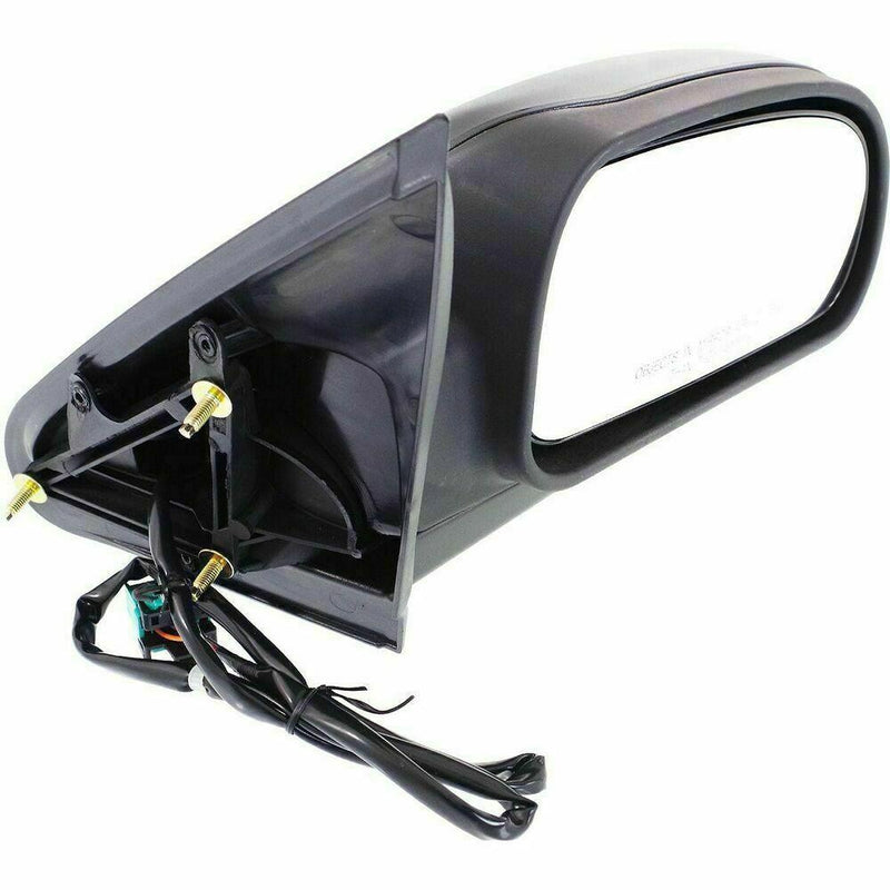 Chevrolet Trailblazer Passenger Side Door Mirror Power Heated Without Signal Manual Folding Black Std - GM1321265-Partify Canada
