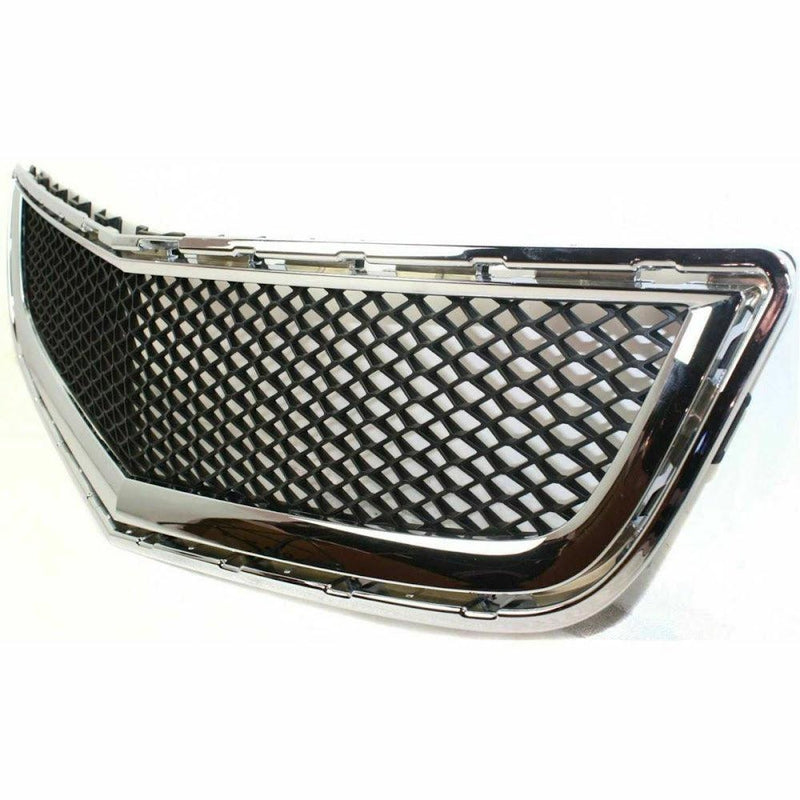 Chevrolet Traverse Lower Grille Matte Black With Chrome Moulding - GM1036120-Partify Canada
