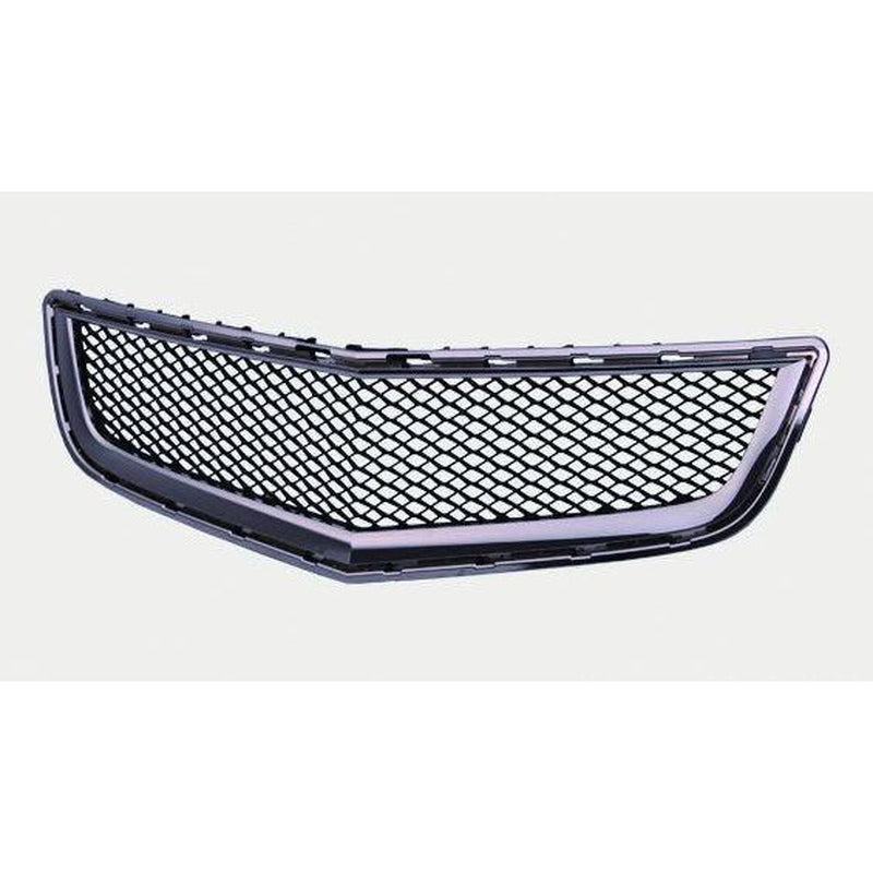 Chevrolet Traverse Lower Grille Matte Black With Chrome Moulding - GM1036120-Partify Canada