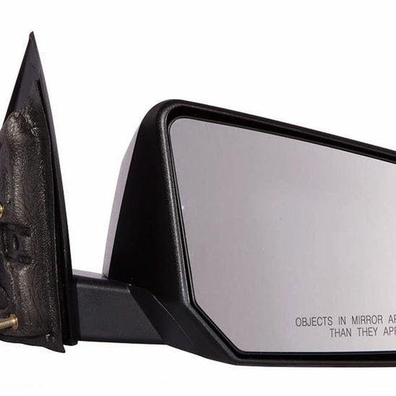 Chevrolet Traverse Passenger Side Door Mirror Power Textured Black - GM1321388-Partify Canada