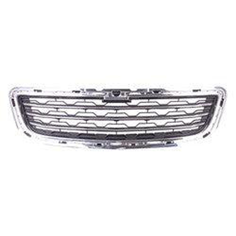 Chevrolet Trax Lower Grille Black With Chrome Frame Bar Mouldings - GM1200727-Partify Canada
