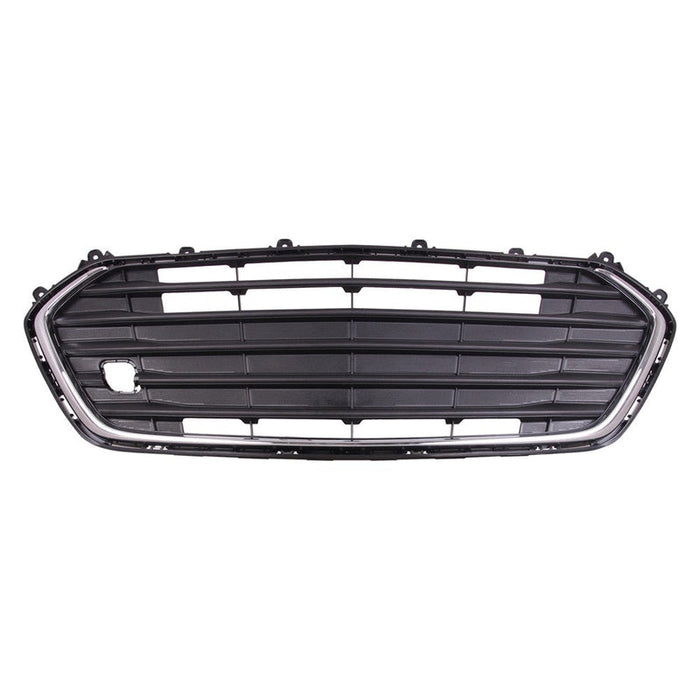 2017-2021 Chevrolet Trax Lower Grille Matte Black With Chrome Frame - GM1036196-Partify-Painted-Replacement-Body-Parts