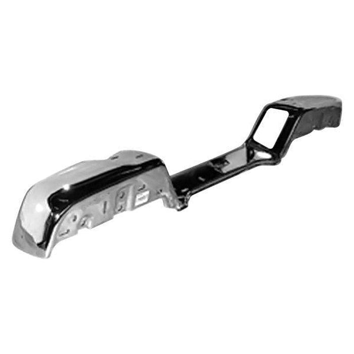 2004-2012 Chrome Chevrolet Colorado/GMC Canyon Non-Xtreme Rear Bumper Without Tow Package - GM1102549-Partify-Painted-Replacement-Body-Parts