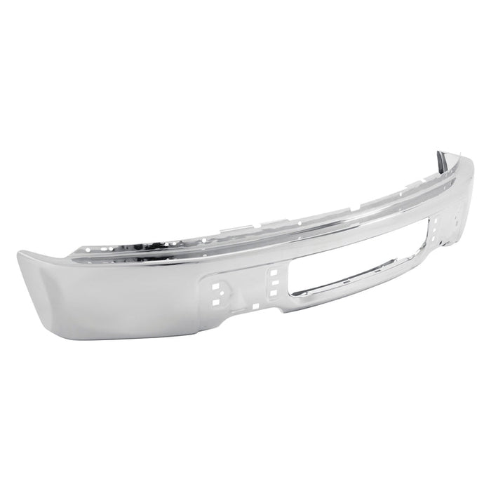 2009-2014 Chrome Ford F-150 Front Bumper Without Fog Light Holes - FO1002412-Partify-Painted-Replacement-Body-Parts