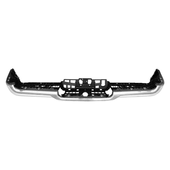 2019-2022 Chrome Ram 1500 Single Exhaust Non-Rebel/Non-TRX Rear Bumper - CH1102382-Partify-Painted-Replacement-Body-Parts