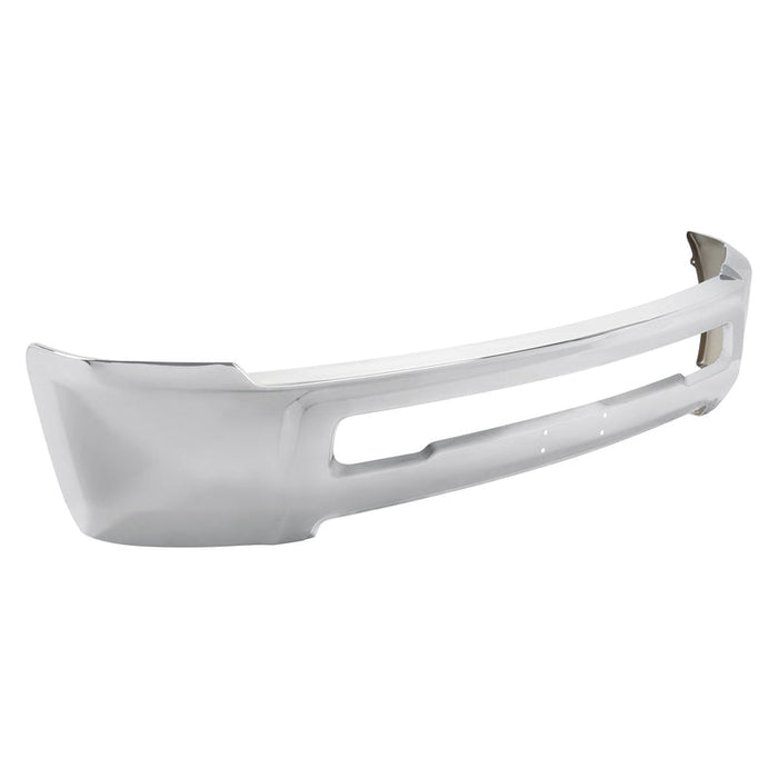 2010-2018 Chrome Ram 2500/3500 Front Bumper Without Sensor Holes & Without Fog Light Holes - CH1002391-Partify-Painted-Replacement-Body-Parts
