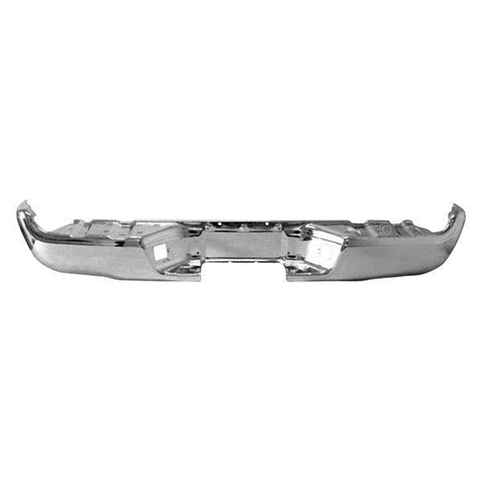 2005-2015 Chrome Toyota Tacoma Base/SR5 Rear Bumper - TO1102240-Partify-Painted-Replacement-Body-Parts