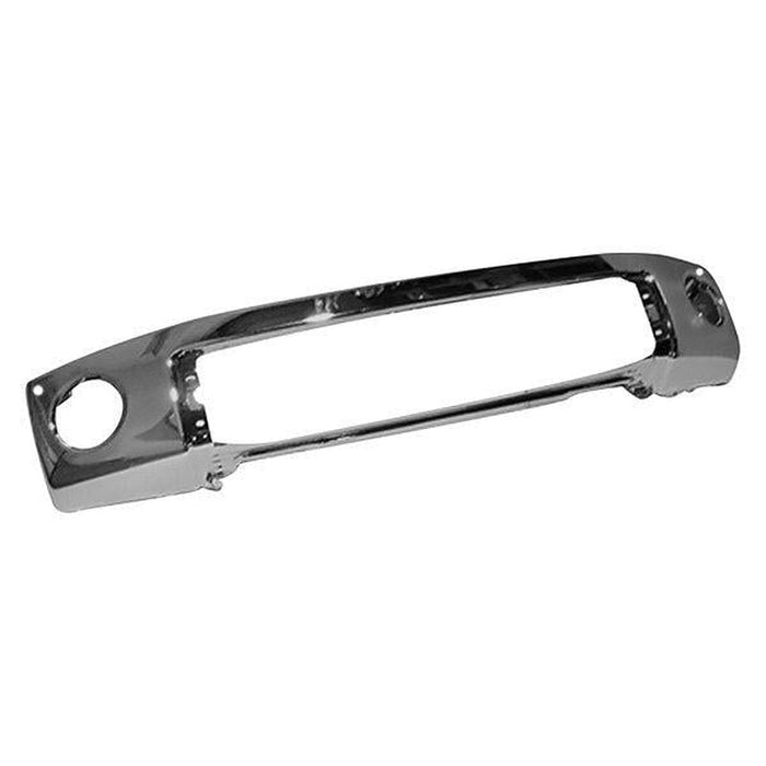 2007-2013 Chrome Toyota Tundra Front Bumper With Sensor Holes - TO1002181-Partify-Painted-Replacement-Body-Parts