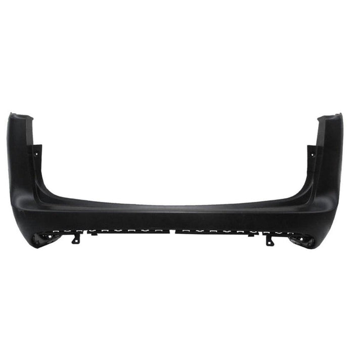 2017-2022 Chrysler Pacifica Non L/LX Rear Bumper Without Sensor Holes & Without Blind Spot Brackets - CH1100A29-Partify-Painted-Replacement-Body-Parts