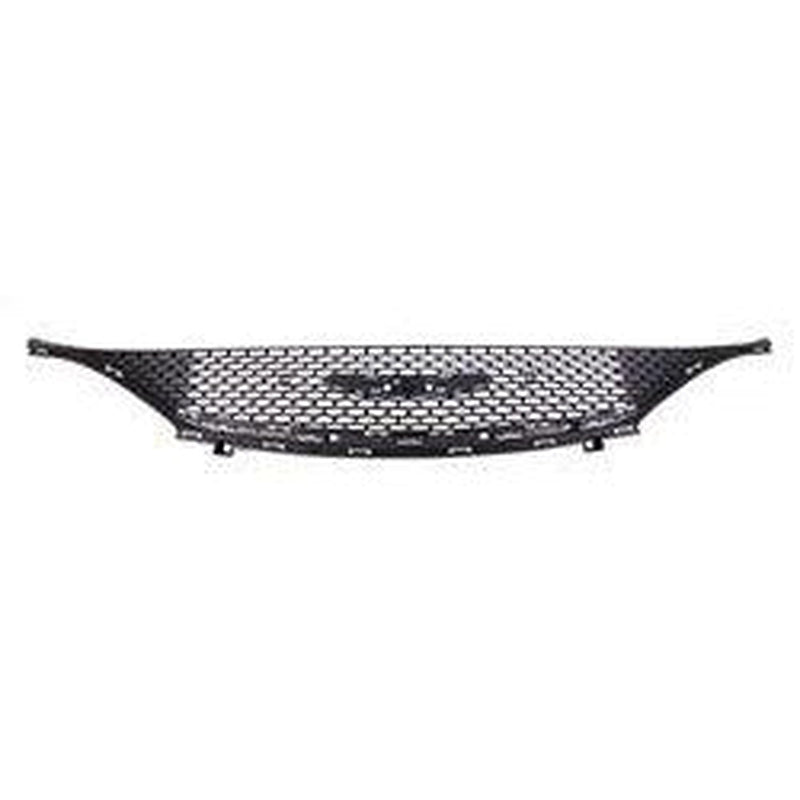 Chrysler Pacifica Van Upper Grille Matte Black Without Camera - CH1200404-Partify Canada