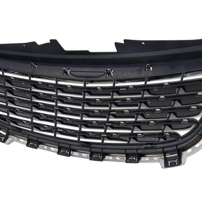 Chrysler Town & Country Grille Matte Black With Chrome Frame - CH1200350-Partify Canada