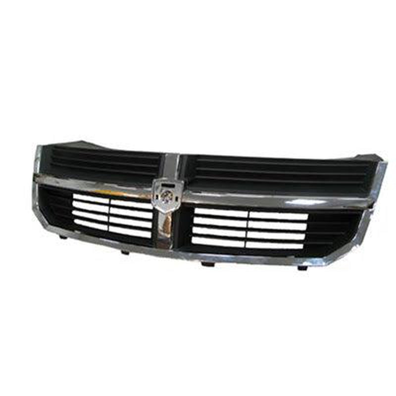 Dodge Avenger Grille Black With Chrome Frame - CH1200325-Partify Canada