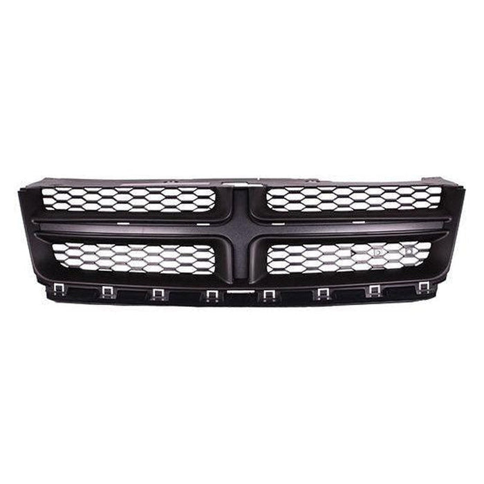 2011-2014 Dodge Avenger Grille Matte-Dark Gray With Black Moulding - CH1200349-Partify-Painted-Replacement-Body-Parts