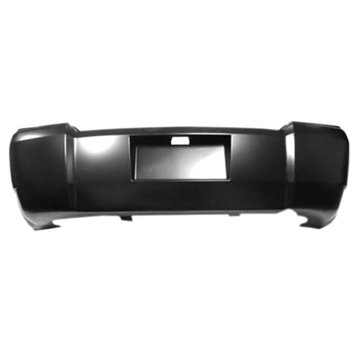2008-2010 Dodge Avenger Single Exhaust Rear Bumper Without Reverse Lamps & With Single Exhaust Cutout - CH1100901-Partify-Painted-Replacement-Body-Parts
