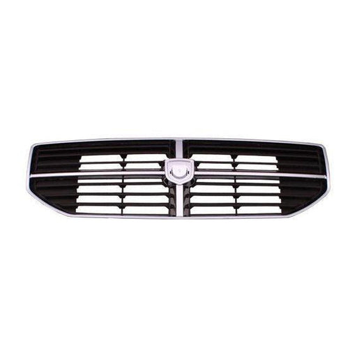 2007-2012 Dodge Caliber Grille Chrome Black - CH1200299-Partify-Painted-Replacement-Body-Parts