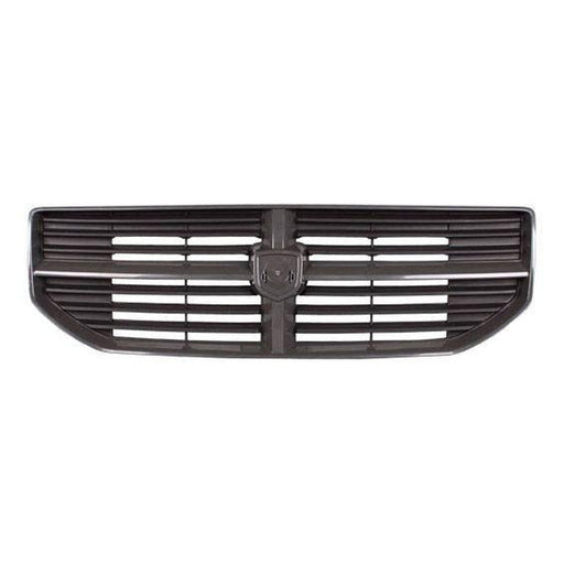 2007-2012 Dodge Caliber Grille Matte Gray PTM - CH1200300-Partify-Painted-Replacement-Body-Parts