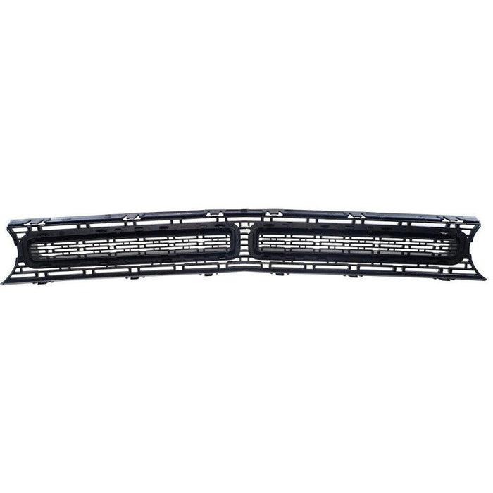 2015-2022 Dodge Challenger Grille Matte Black With Black Moulding For ...