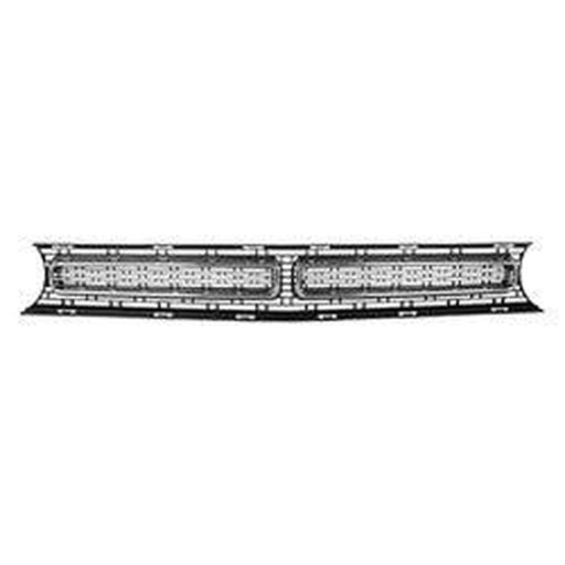 2015-2022 Dodge Challenger Grille Matte Black With Chrome Moulding Rt/Sxt Model - CH1200389-Partify-Painted-Replacement-Body-Parts