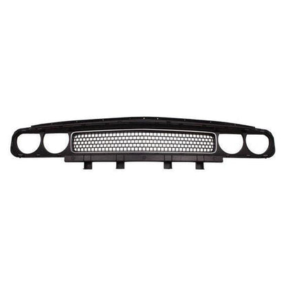 Dodge Challenger Grille Matte Black With Silver Trim - CH1200338-Partify Canada