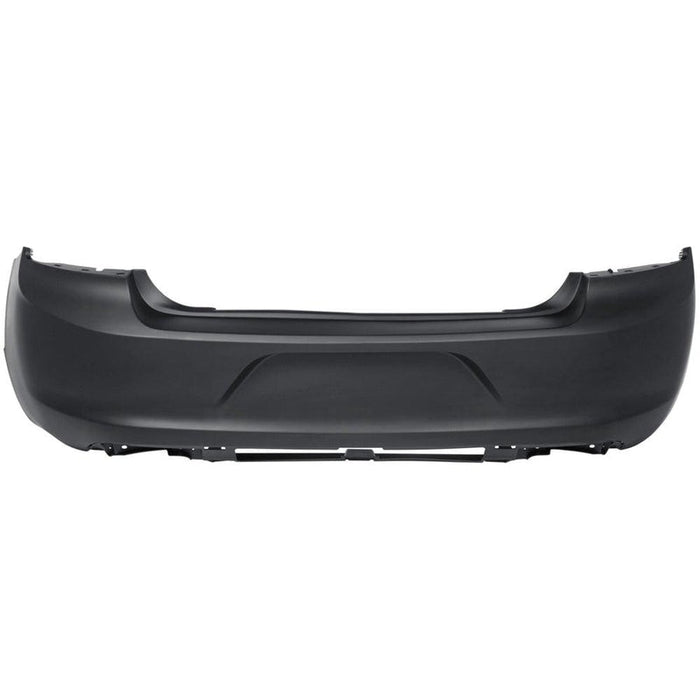 2015-2022 Dodge Charger Rear Bumper Without Side Vent Holes & Without Sensor Holes - CH1100A07-Partify-Painted-Replacement-Body-Parts