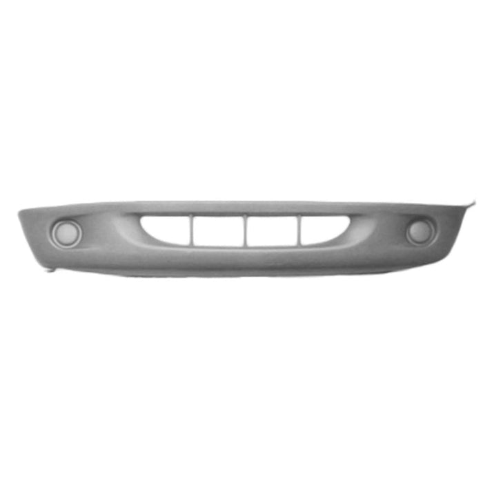 1997-2000 Dodge Dakota Pickup Front Lower Bumper Without Fog Light Holes - CH1000245-Partify-Painted-Replacement-Body-Parts