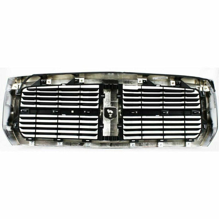 2005-2007 Dodge Dakota Pickup Grille Chrome Black - CH1200279-Partify-Painted-Replacement-Body-Parts