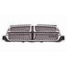 2011-2013 Dodge Durango Grille Chrome Painted Black With Accent Colour - CH1200357-Partify-Painted-Replacement-Body-Parts