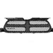 2011-2013 Dodge Durango Grille Matte Dark Gray With Gray Moulding PTM - CH1200359-Partify-Painted-Replacement-Body-Parts