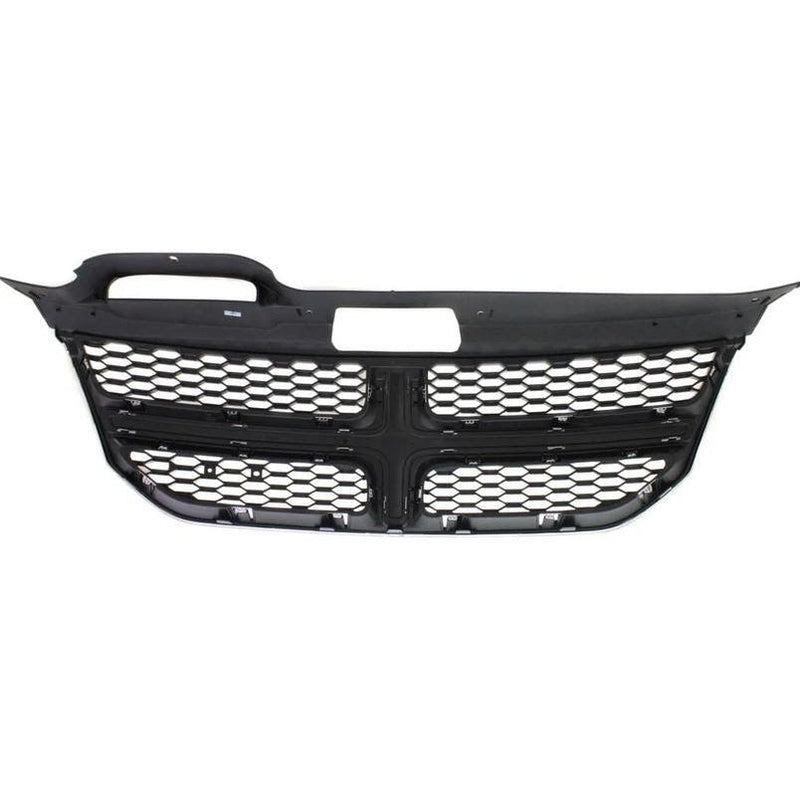 Dodge Journey Grille Chrome Frame With Black Insert - CH1200362-Partify Canada