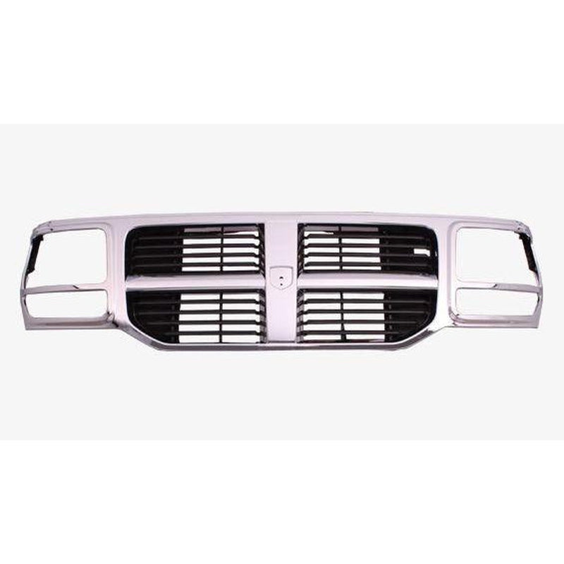 Dodge Nitro Grille Black With Chrome Frame - CH1200320-Partify Canada