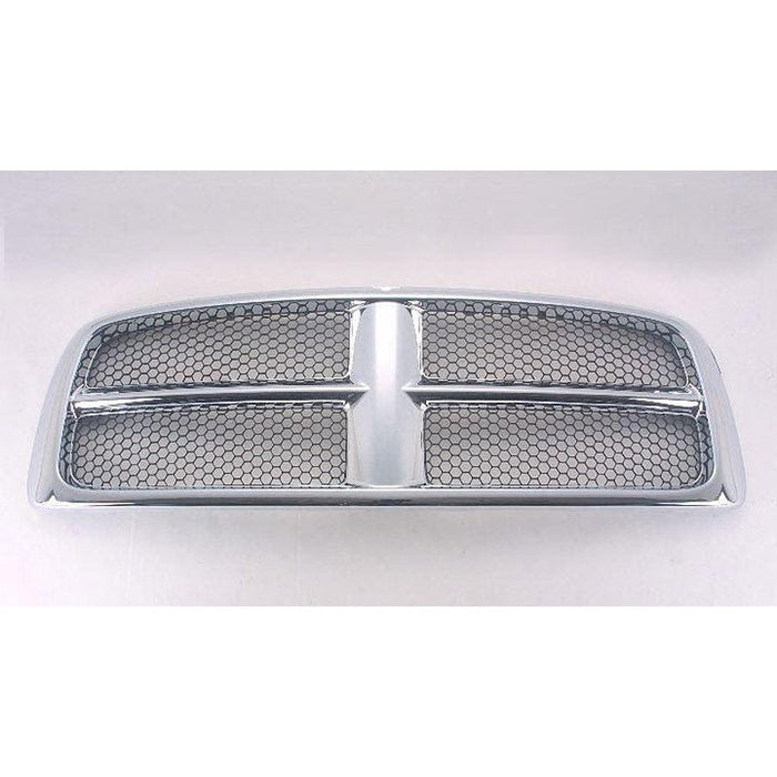 2002-2005 Dodge Pickup Dodge RAM 1500 Grille Assembly Black With Chrome Frame - CH1200248-Partify-Painted-Replacement-Body-Parts