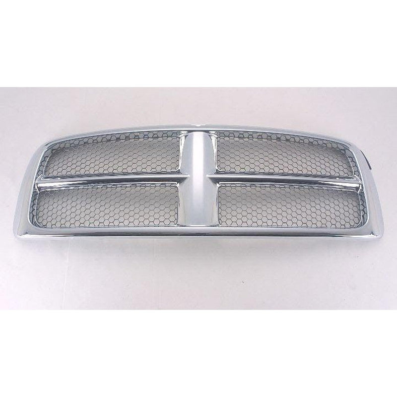 Dodge Pickup Dodge RAM 1500 Grille Chrome Frame With Painted Bars - CH1200261-Partify Canada