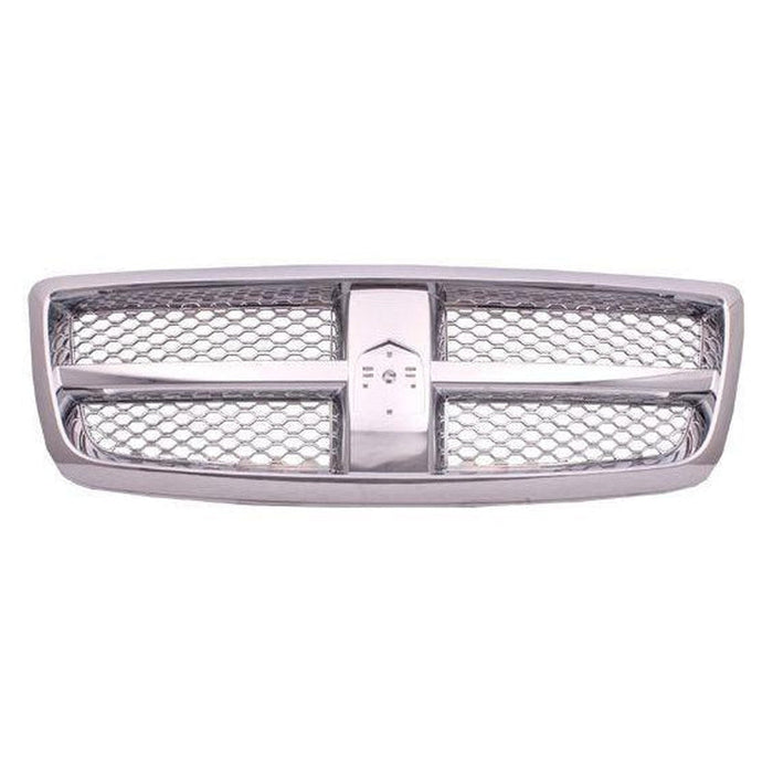2009-2012 Dodge Pickup Dodge RAM 1500 Grille Chrome With Chrome Frame - CH1200326-Partify-Painted-Replacement-Body-Parts