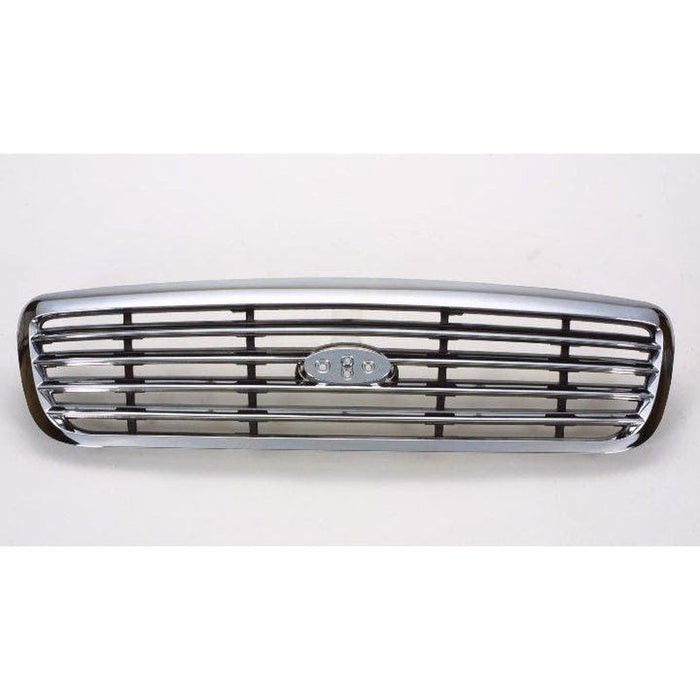 1998-2011 Ford Crown Victoria Grille Chrome Black - FO1200346-Partify-Painted-Replacement-Body-Parts