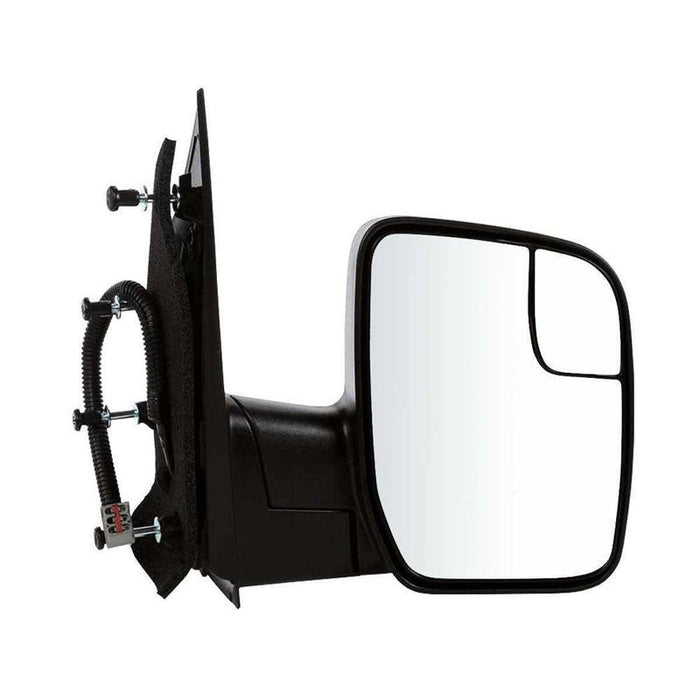 Ford Econoline Passenger Side Door Mirror Power Textured Sail Type - FO1321396-Partify Canada